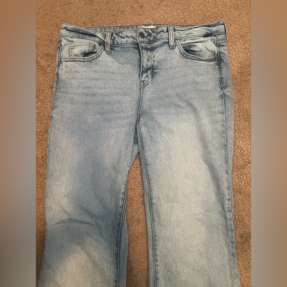 Cello Light Blue Women's Jeans Raw Hem size 9 Women’s - Picture 4 of 9